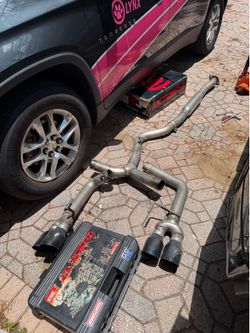 AWE track exhaust 15+ WRX/STI