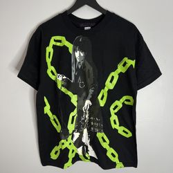 Vintage Premium Label All Over Print Gogo Yubari Kill Bill T Shirt Mens Medium