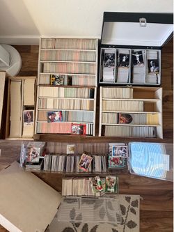 Massive Sports Card Collection Lot – 15,000+ Cards Baseball Football Basketball
