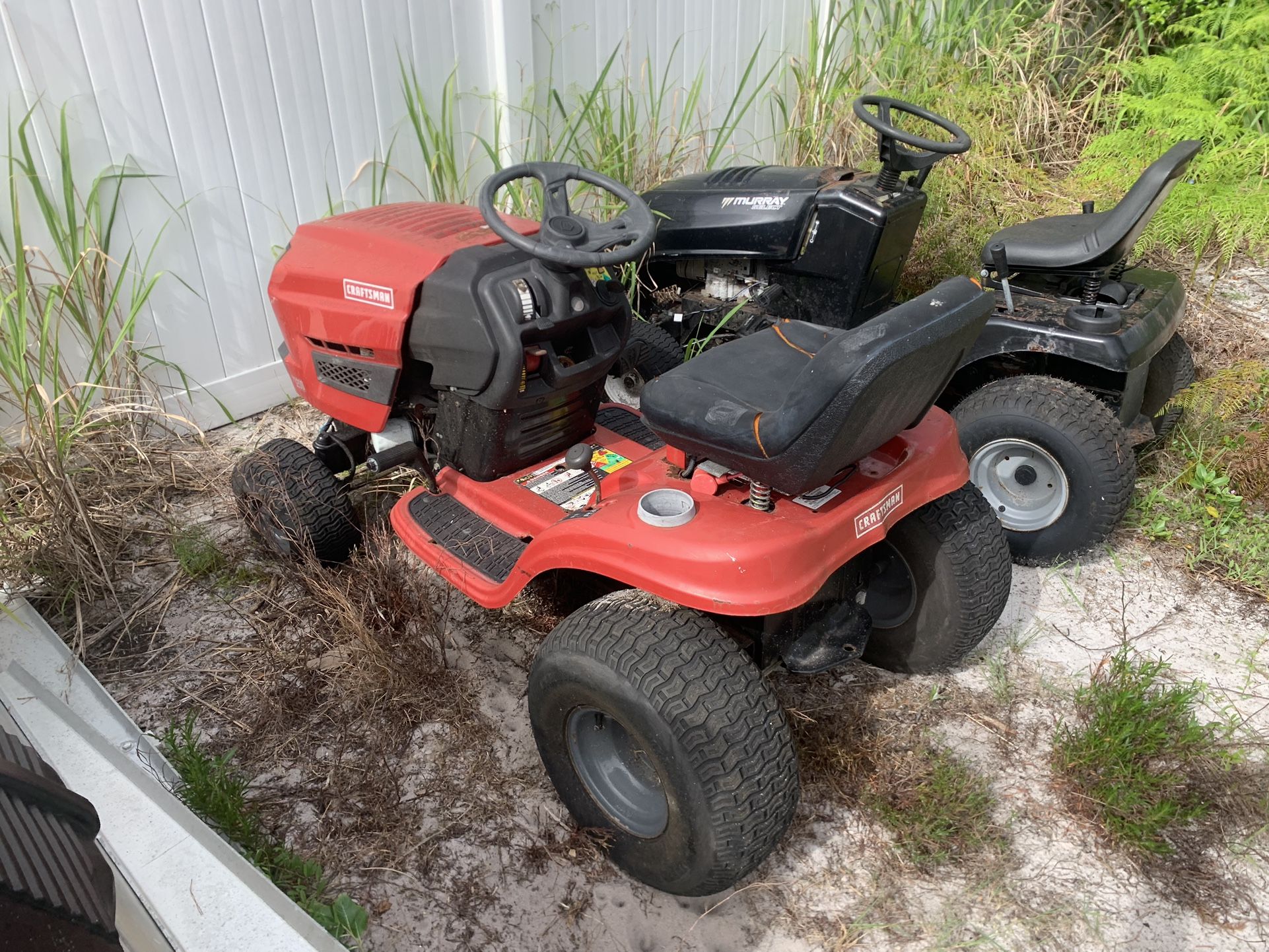 2 Running Riding Mowers