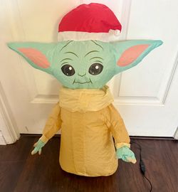 Star Wars Grogu Holiday Inflatable Figure