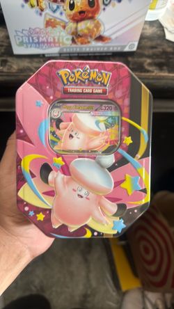 Pokemon mega clefable ex tin 40