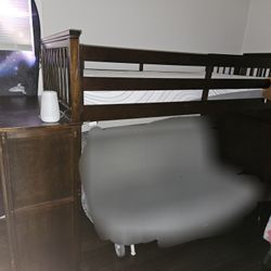 Bunk Bed with Storage Steps And Desk 