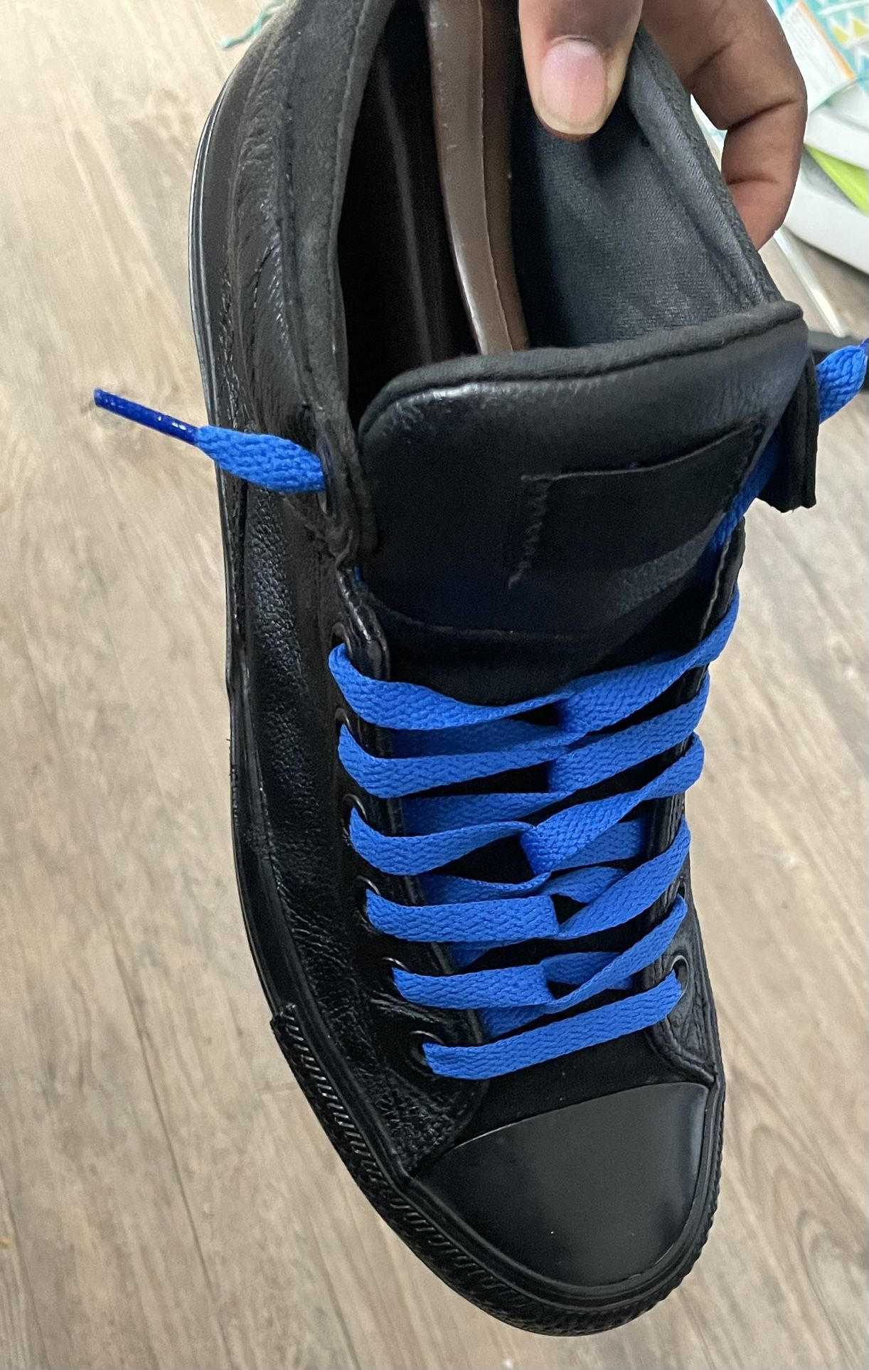 All Black Converse