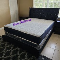 NEW QUEEN MATTRESS AND BOX SPRING 😉 100% QUALITY & CONFORM 👌