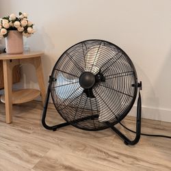 Large 3-Speed Gym Fan / High Velocity Fan – Excellent Condition
