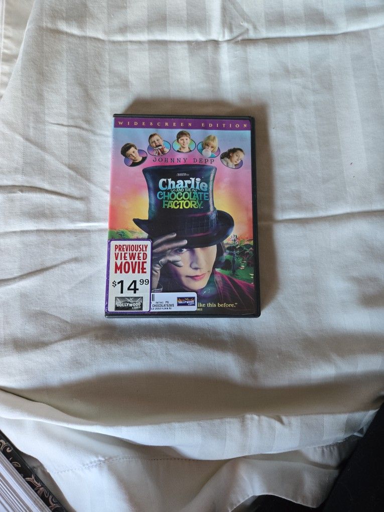 Charlie and The Chocolate Factory DVD