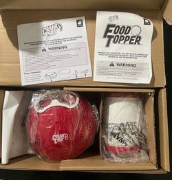 crank chop food topper