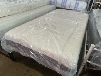 💥 SPECIAL OFFER: 8” Gel Foam Twin Mattress + Metal Platform Set – ONLY $199! 💥