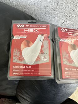2 Pack MCDAVID 6500 HEX Protective Pads Shooter Arm Sleeve Small
