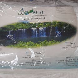 Brand New WHITE full/queen Blankets.  Have Boxes Full.  $5 Each.  Must Pick Up.  All New In Wrapper 