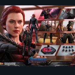 1/6 Hot Toys Black Widow Avengers Endgame MMS 533