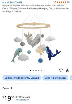 Ocean Mobile for Crib