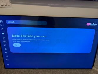 75” Google Chrome tv