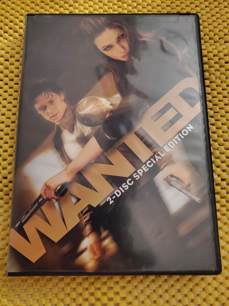 Wanted Movie DVD 2-Disc Special Edition, New