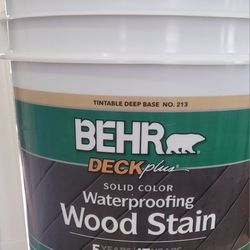 Behr Waterproofing Wood Stain