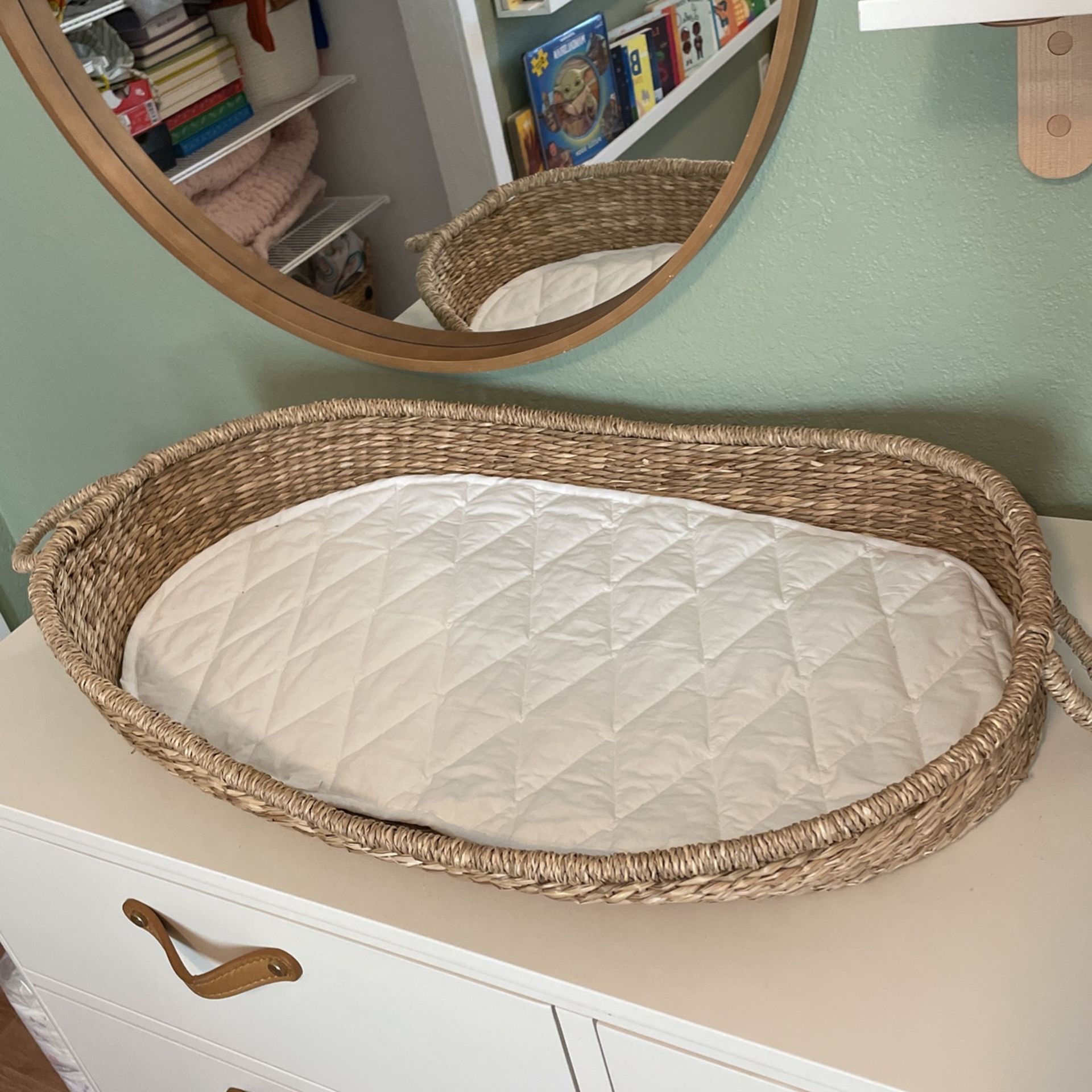 Baby Changing Basket And Pad for Sale in Del Sur, CA OfferUp