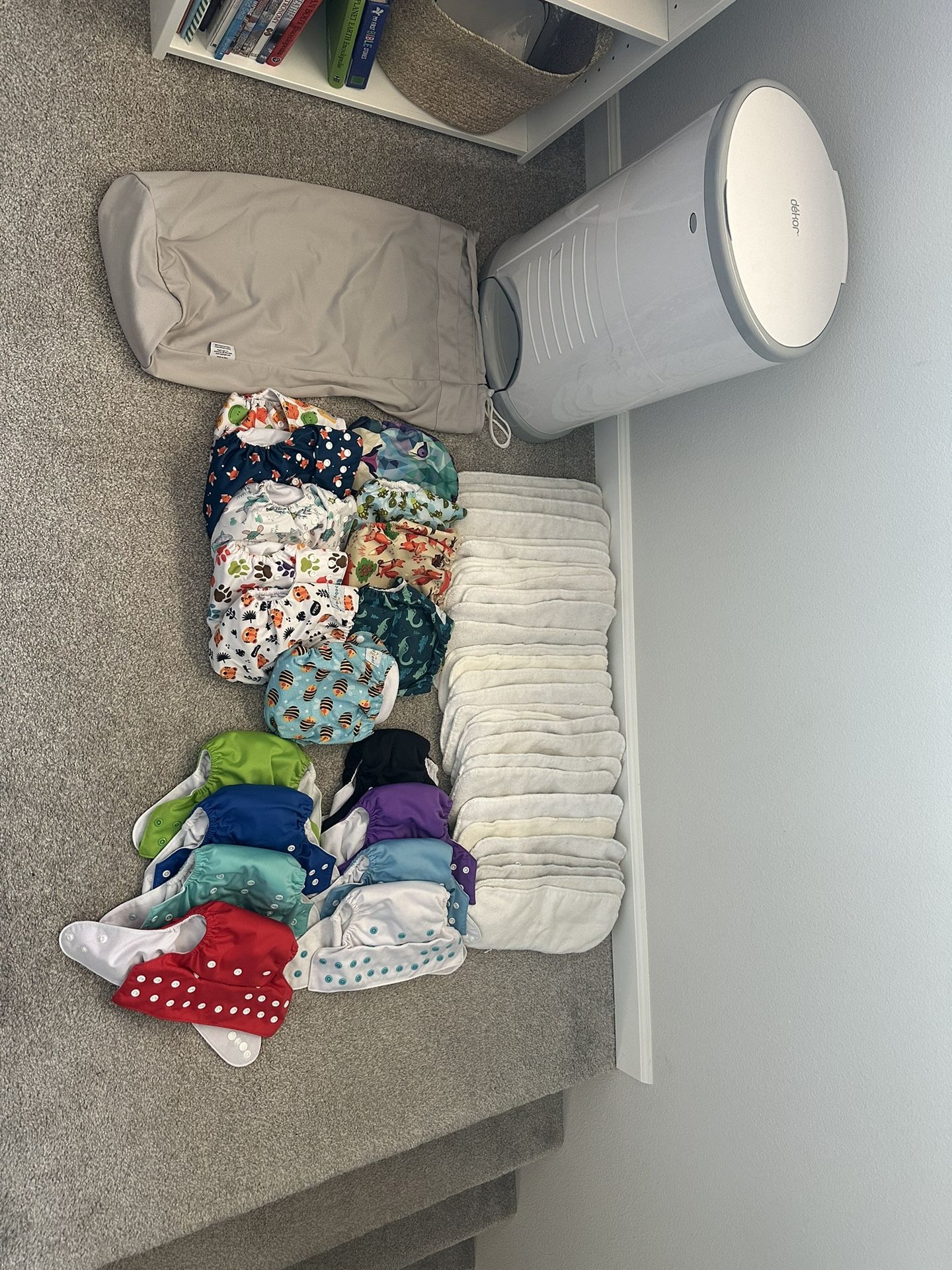 Cloth Diaper Starter Kit, Cloth Diaperpail