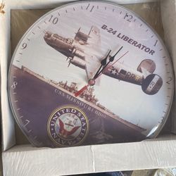 B-24 Liberator Wall Clock