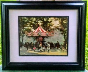 "Carousel" Framed Print