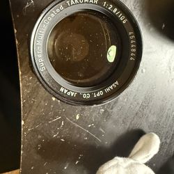Pentax super-multi-coated 105mm F2.8 m42 lens