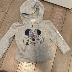 Gap Disney Minnie Mouse Hoodie Size 3 Year Old 