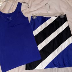 White House Black Market Skirt And Top Set 00 Skirt And XS Tank 