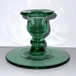 Unmatched Uranium Glass Candle Holders