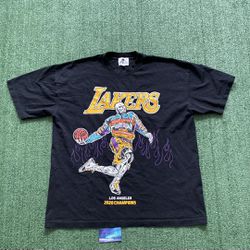 Warren Lotus Lakers 2020 Championship Long James T Shirt