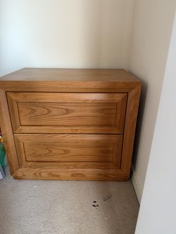 Wooden Nightstand
