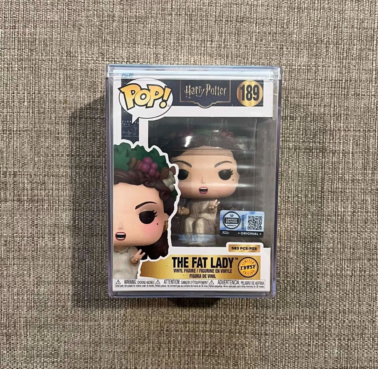 Funko Pop Fat Lady Chase Harry Potter sealed in hard stack