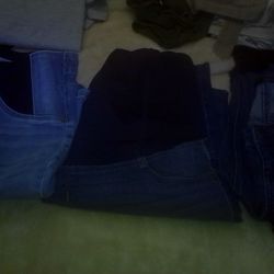 Maternity clothes for sale, I want to sell it all for 70. Some have tags but were never used.