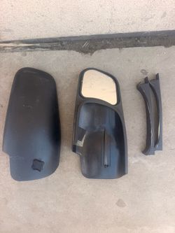 Black Truck Side Mirror Assembly Parts