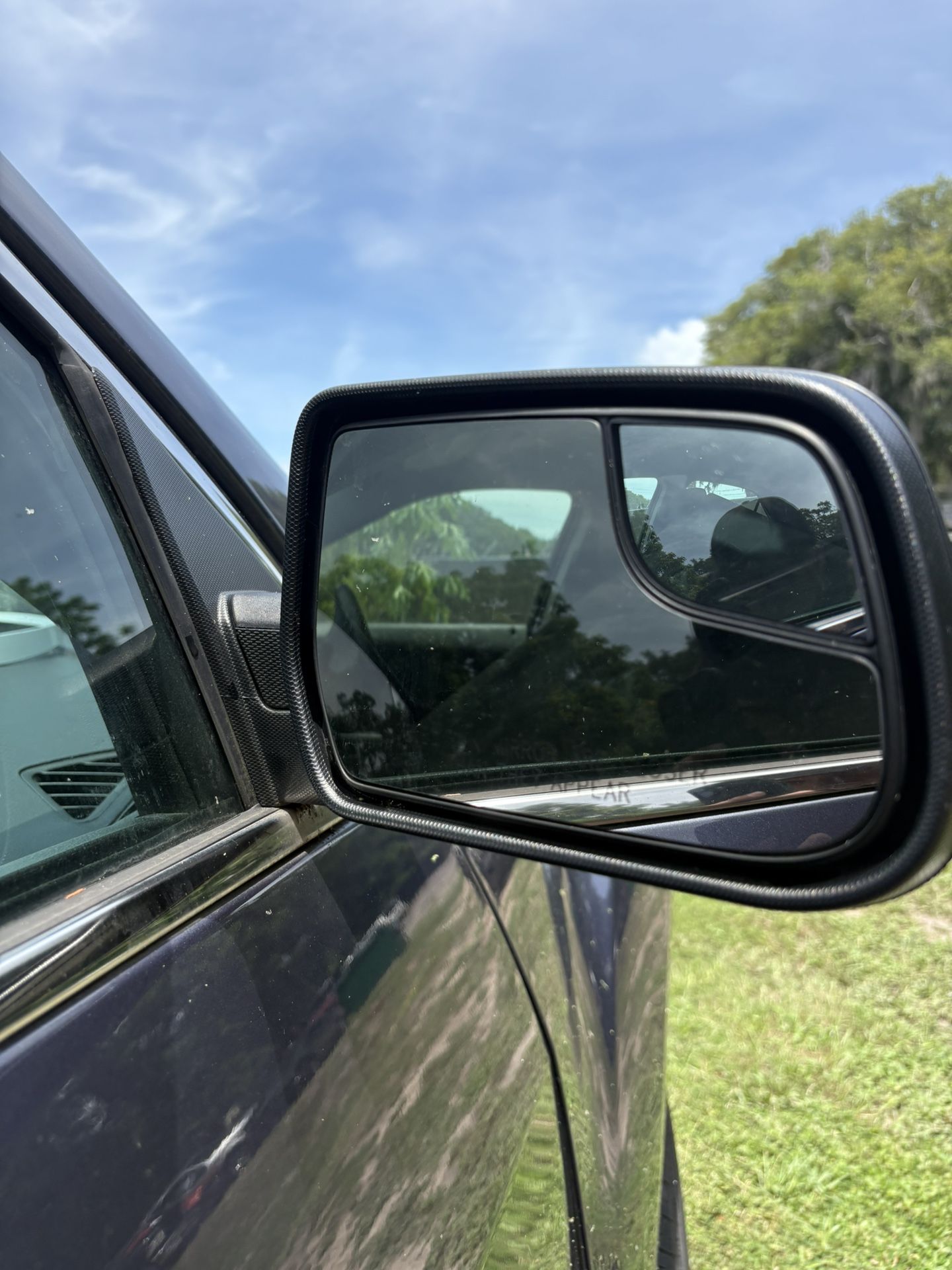 2010–2015 Chevy Equinox Side Mirror OEM Manual Driver Non-Heated Blue