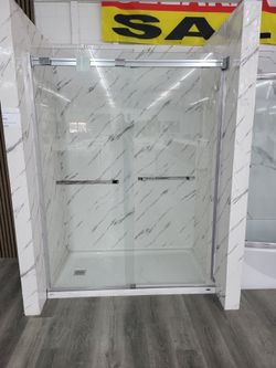 Shower base & Glass Doors