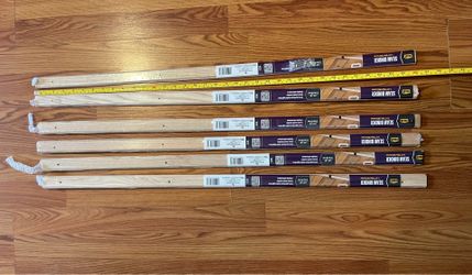 6-Seam binder 1-1/4 wide36” long with screws