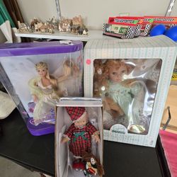 3 BRAND NEW DOLLS WITH BOX