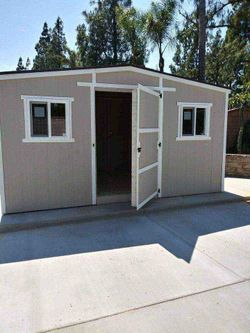 12x10 Shed New Installed $2700 Storage Casita