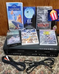 Magnavox DVD VCR player 📀 📼 HDMI 🎬 🍿