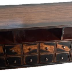 Crate & Barrel Solid Wood Armoire/Dresser