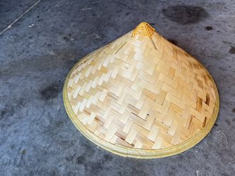 Bamboo Samuri Straw Hat