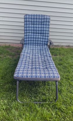 Folding Metal Patio Chair