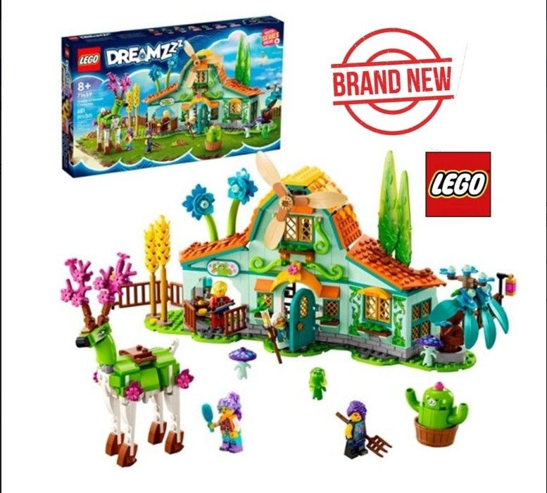LEGO DREAMZzz Stable of Dream Creatures Building Toy with Fantasy Animals 71459