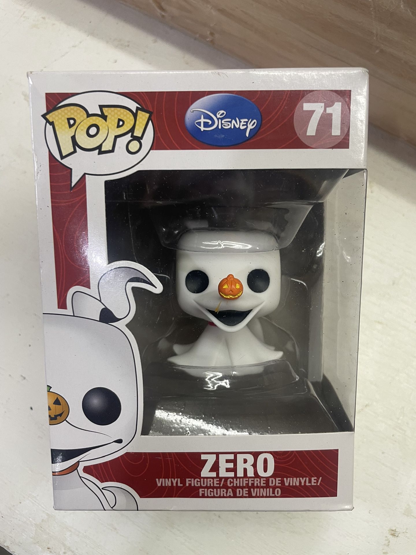 Funko Pop Disney: ZERO #71 The Nightmare Before Christmas 2021 Version !