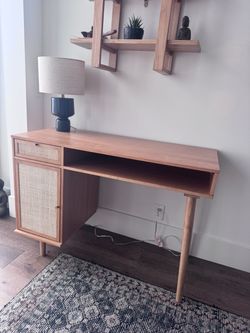 Nathan James Desk and Matching Bookshelf