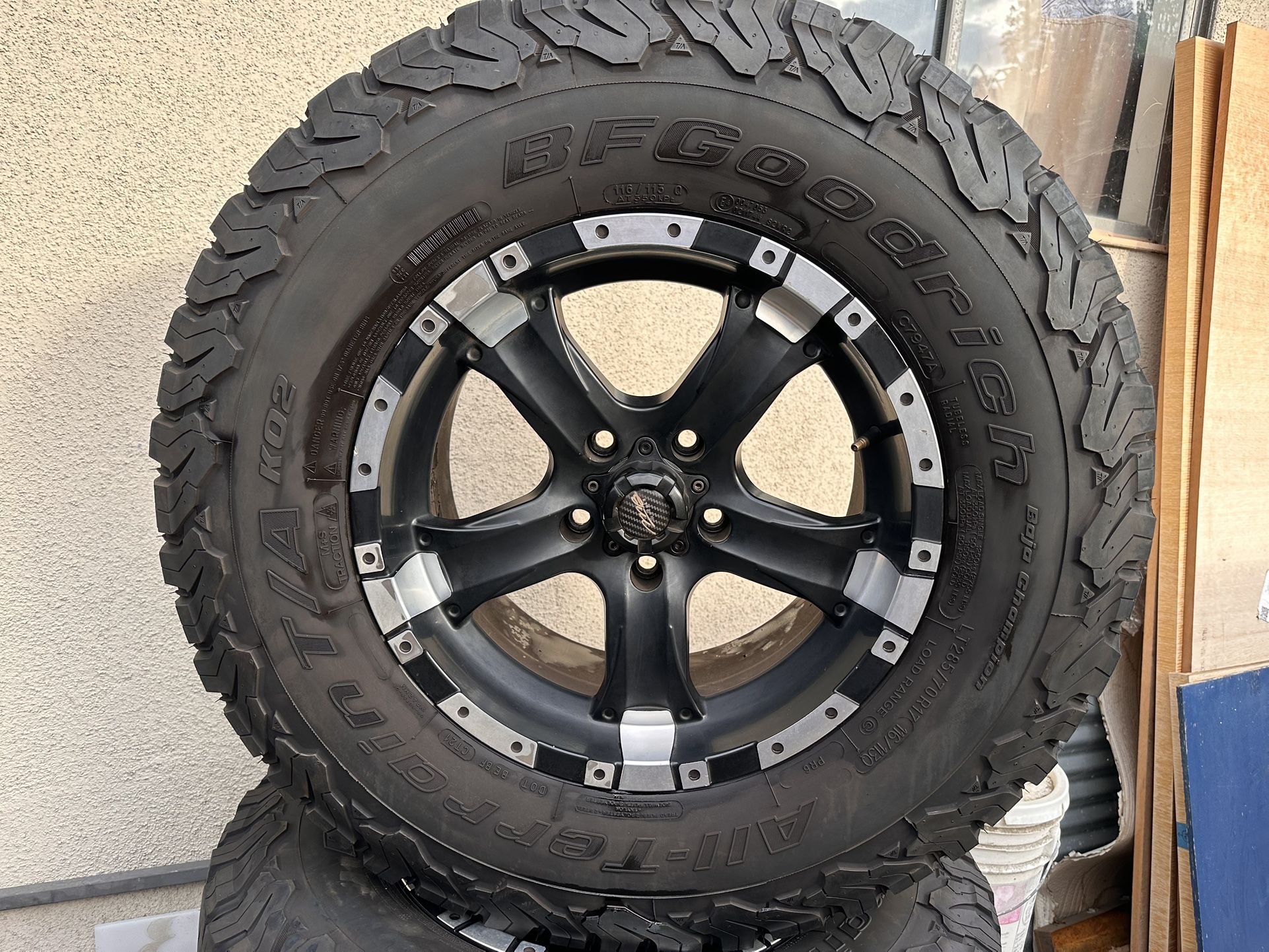 JEEP WANGLER WHEELS AND TIRES FOR SALE 