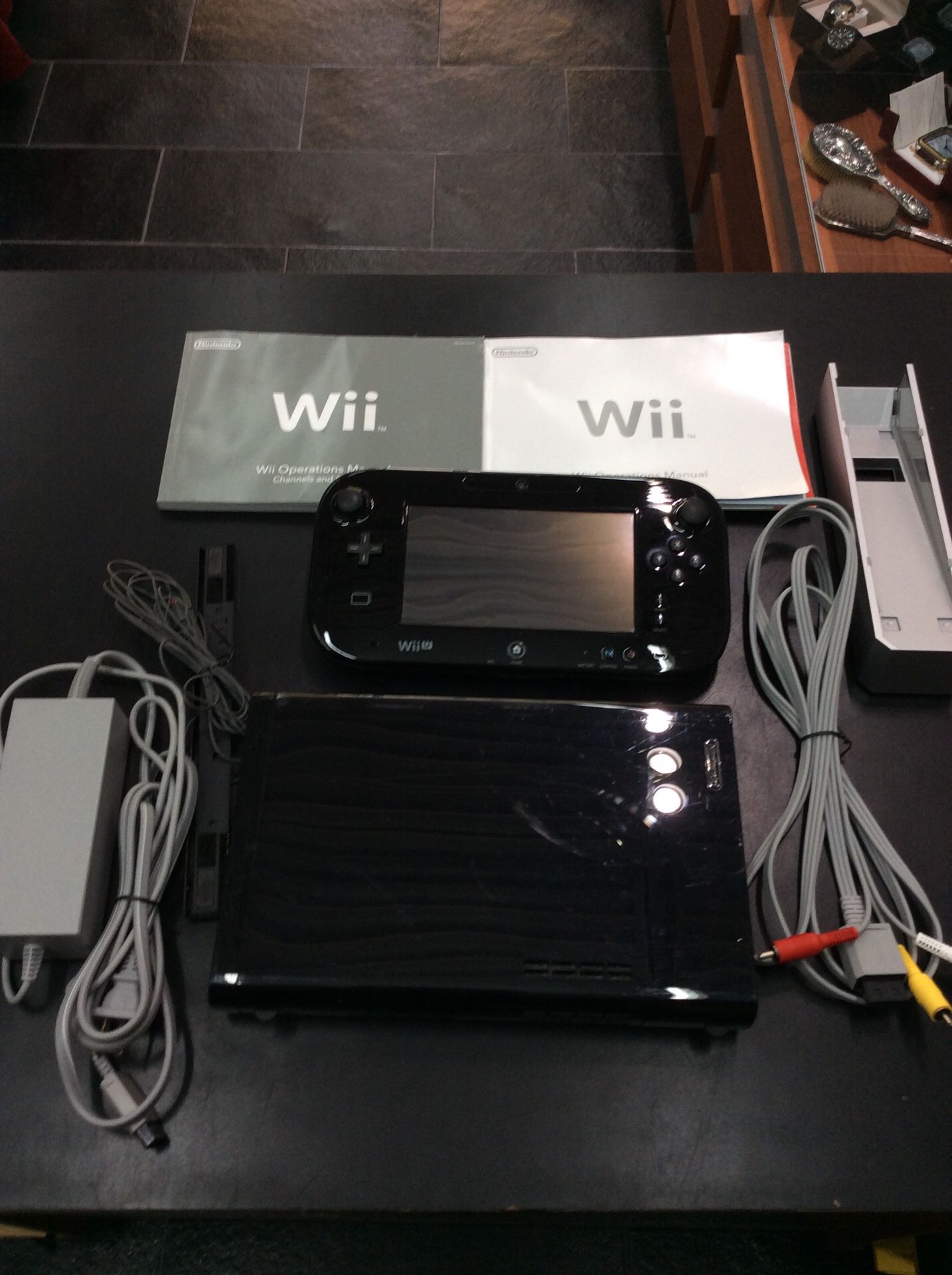 Nintendo Wii U Gaming Console 32GB Black