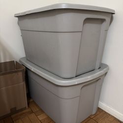 2x XL Storage Totes