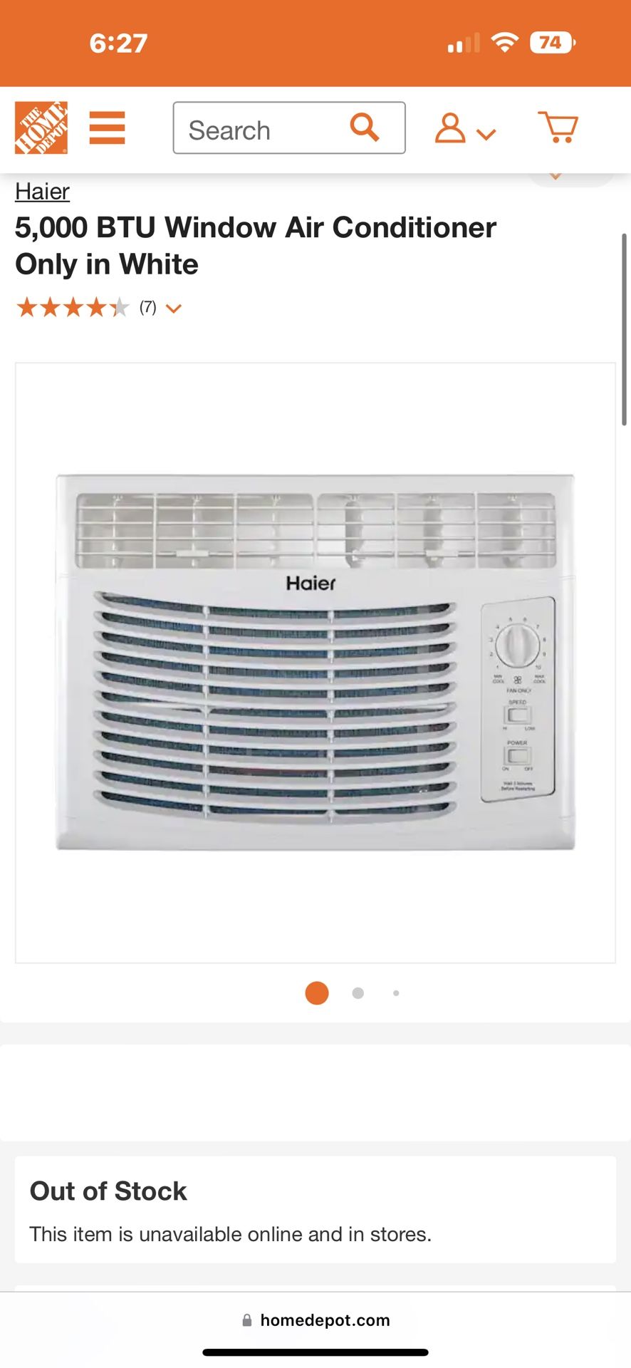 WINDOW AC UNIT