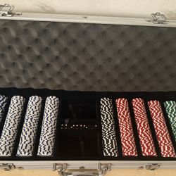Poker Chips Set - 500